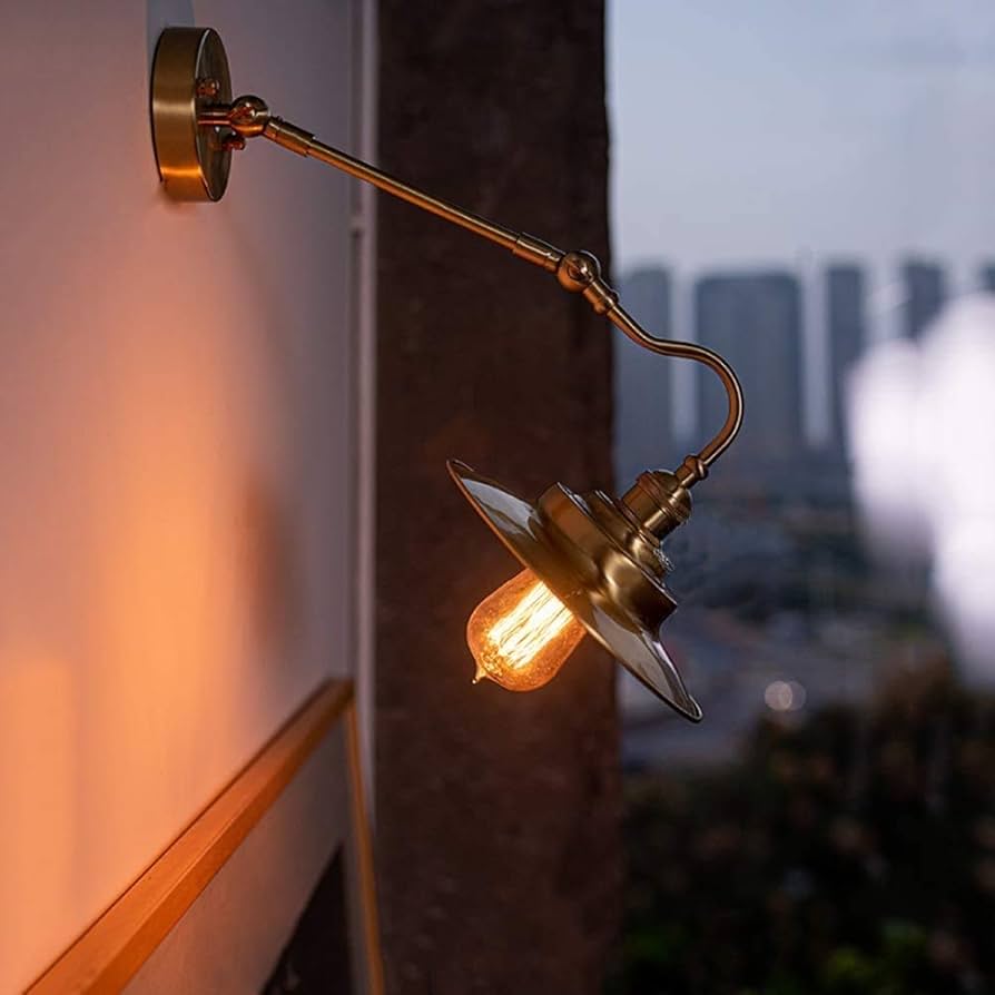 フロアスタンド　スウィングアームライト　レトロ　アンティーク フロアスタンドスウィングアームライトレトロアンティーク レトロ