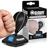Punch Buddy Desktop Punching Bag – Desk Fidget Toy for Stress Relief & Focus – Mini Suction Cup Punch Ball with Patented Griply™ Technology – Office Stress Reliever for Adults, Teens & Coworkers