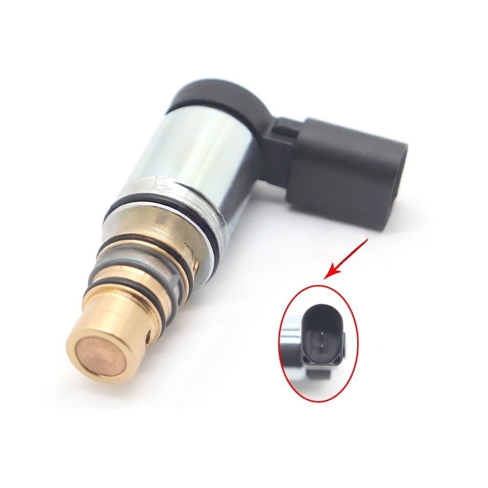 Vanette climatisation‌ Valve de commande de compresseur de climatisation automobile compatible avec VW, compatible avec Skoda, compatible avec Audi 5Q0816193 Valve AC de voiture‌
