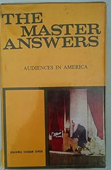 Hardcover The Master Answers; to audiences in America Book