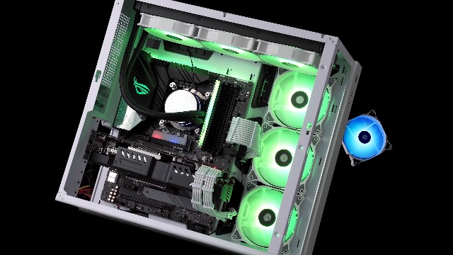 Amazon.co.jp: AsiaHorse PCケースファン 120mm 3個、静音 4ピン