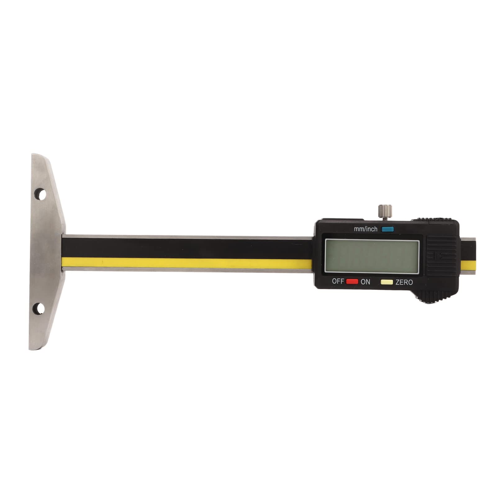 Miernik Głębokości Bieżnika Opon, 0-50mm/0-100mm LCD Cyfrowy Przyrząd Do Pomiaru Opon Z Calową Konwersją MM Przenośny Do Samochodów Ciężarowych Motocykl Autobus(0-50mm)