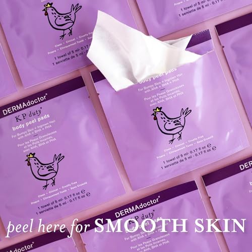 Image of KP Duty High Potency Daily Body Peel by DERMAdoctor for Women - 30 x 6 ml Pads