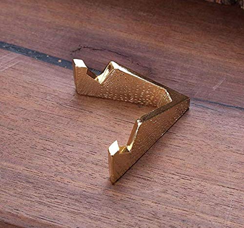 Soporte para monedas dorado brillante 6 unidades miniatura 6