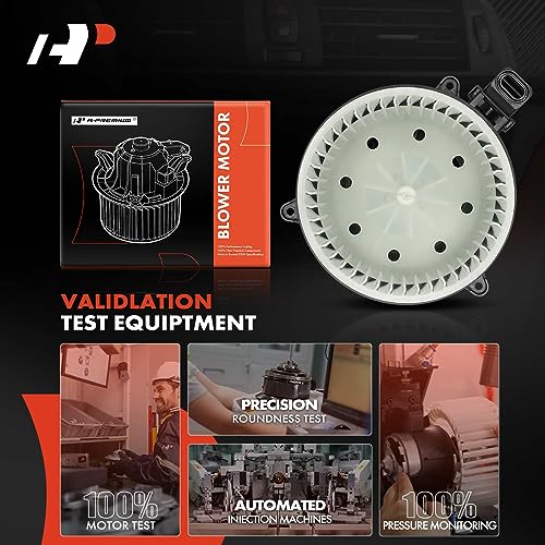 Image of A-Premium Front HVAC Heater Blower Motor Compatible with Ford F-150 2009-2014, Expedition 2009-2017 & Lincoln Navigator 2009-2017 - with Fan Cage | Compatible with Ford F-150 2009-2014, Expedition 2009-2017 & Lincoln Navigator 2009-2017