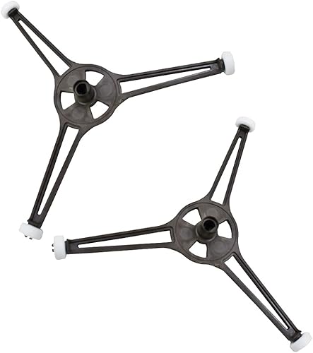 Anillo giratorio de triple brazo para microondas, bandeja de vidrio para microondas, soporte de anillo giratorio, anillo interior de repuesto para