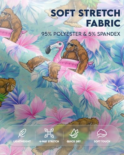 Image of 99TIMORO Fathers Film Button Down Shirt for Men, Funny Hawaiian Short Sleeve Top, Summer Beach Gifts