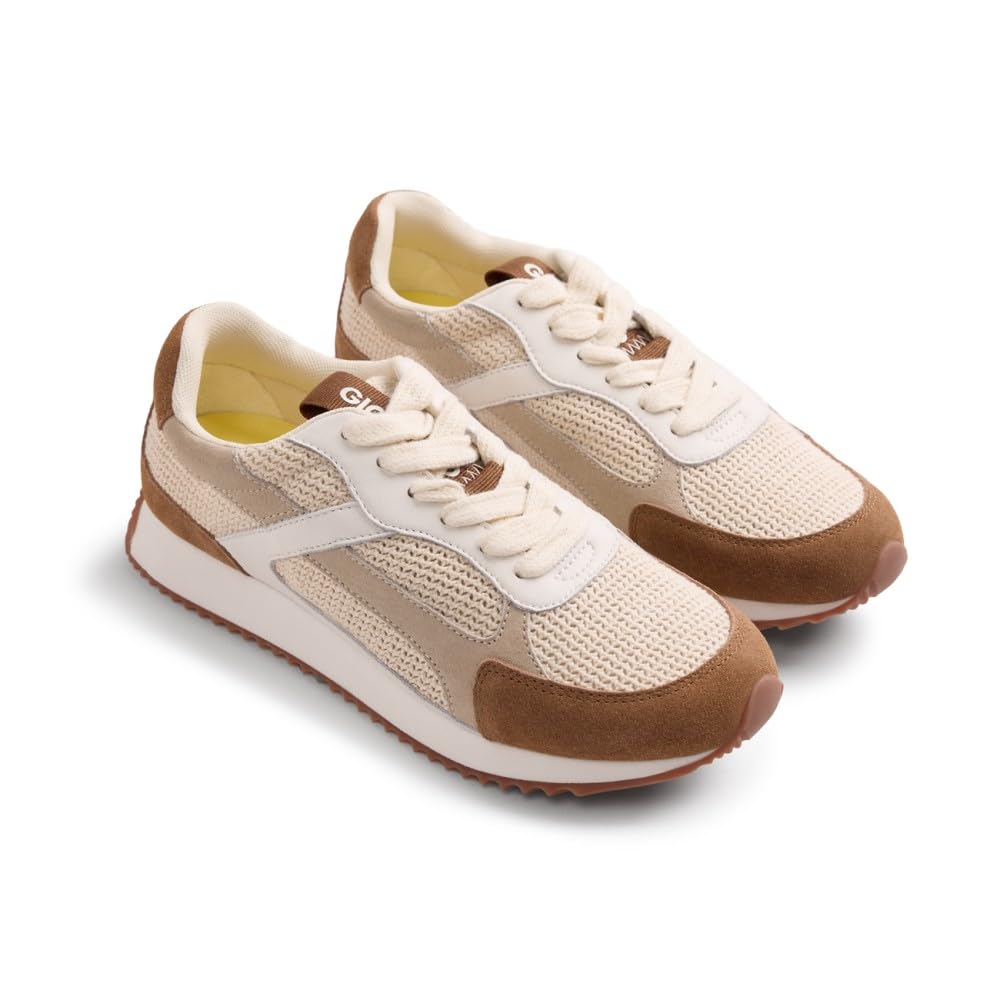 GIOSEPPO Women's Busia Sneaker, Beige, 3.5 UK