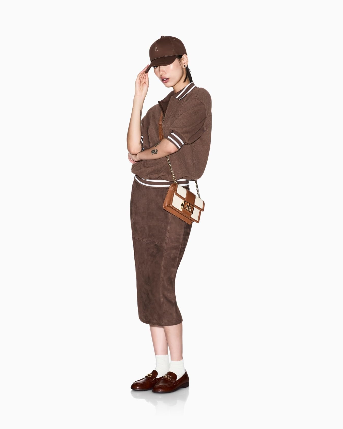 Armani Exchange JODIE Damen Umhängetasche