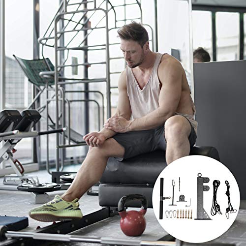 BESPORTBLE, 1 conjunto de polia profissional para musculação e força muscular, acessórios para muscu
