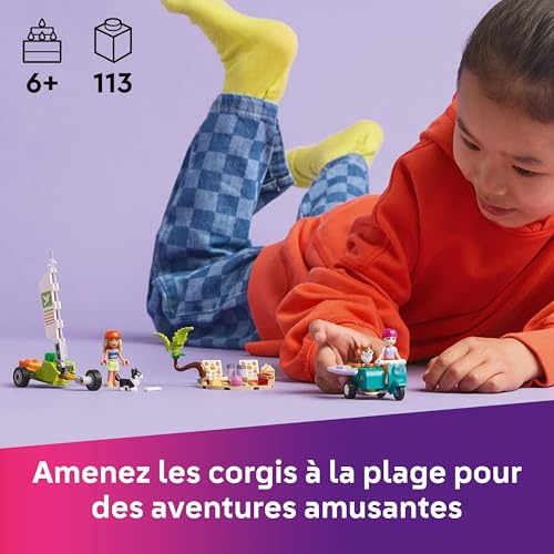 Lego Friends Chiens Surfeurs Et Aventures En Scooter 42641 Lego La Boite - vue 3