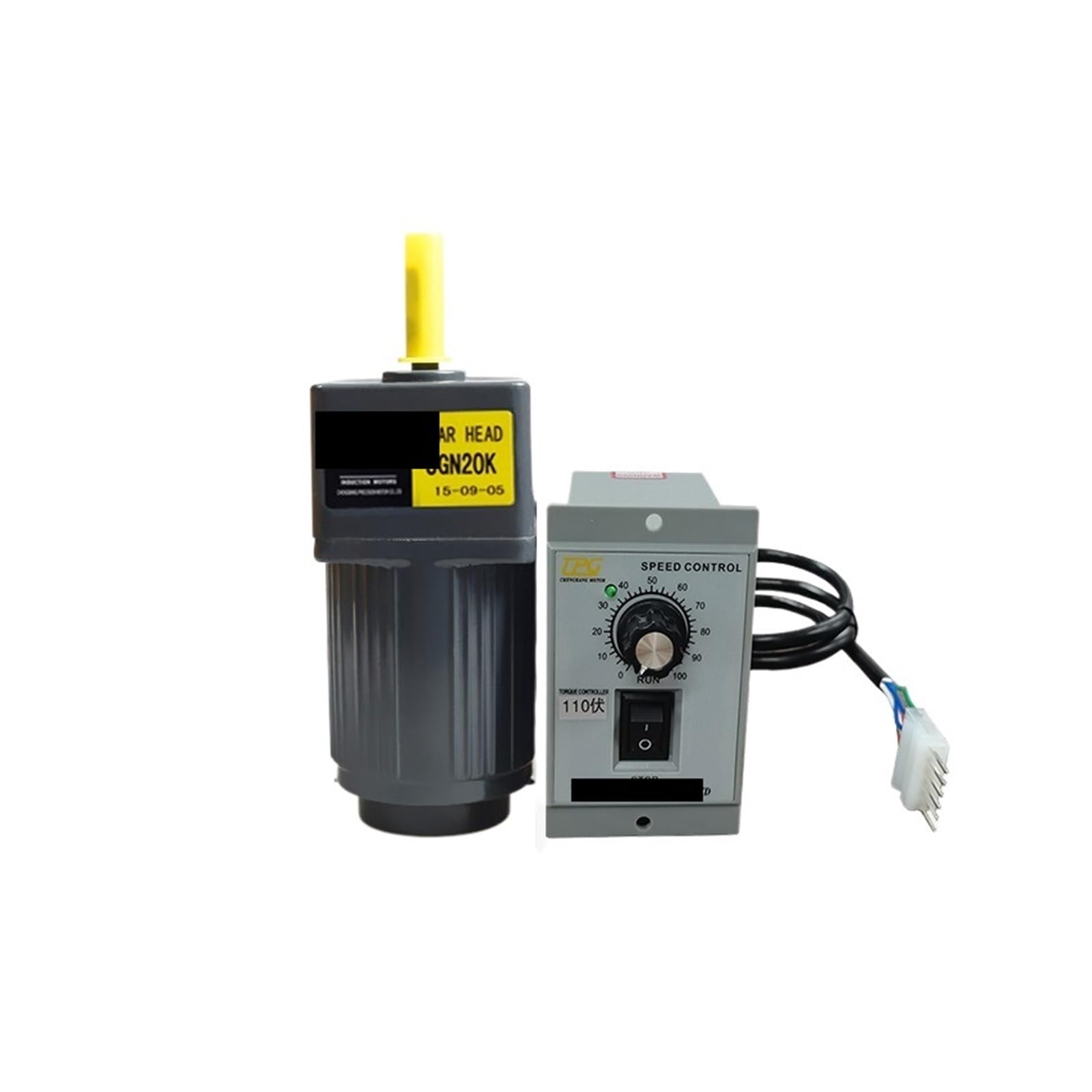 Moteur asynchrone 3IK15RGN-A AC 110V 15W avec variateur de vitesse et couple élevé