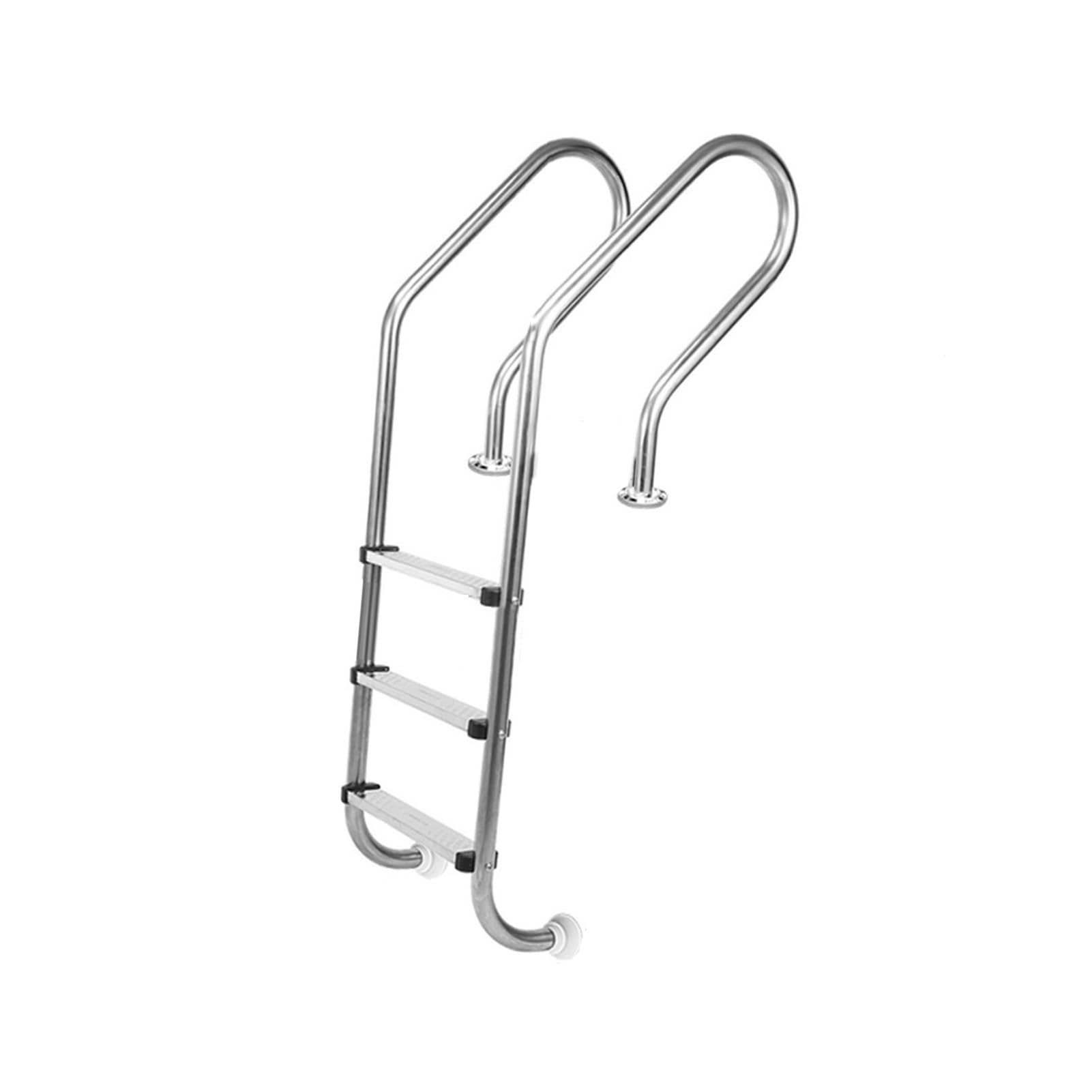 TYYCKJ Pool Ladder, Pool Equipment Climbing Ladder, 220 Lbs Load Capacity, Suitable for Pools, and Bathrooms(3 steps)