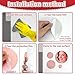 AIMUNOK 66Pcs Rose Pink Circle Mirror Stickers - Polka Dot Funky Aesthetic Self-Adhesive Wall Decals for Bedroom, Living Room, Kitchen & Hallway, Easter Removable Teen Girls Decor