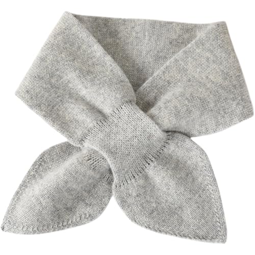 Small Cashmere Knitted Triangle Scarf for Women Downtown Girl Aesthetic Accessories Triangle Scarf