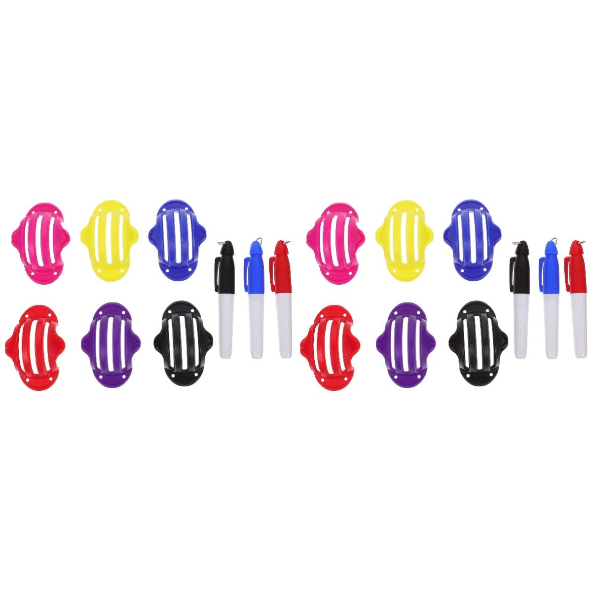 Sosoport 2 Sets Golf Liner Golf Line Tool Marking Stencil Line Drawing Ding e on f Bl F Bl Ignme F Taining Aoies Mini Tool Mini Drawers Golfs Ball Marking Tool Abs Draw a Line Golf Stuff