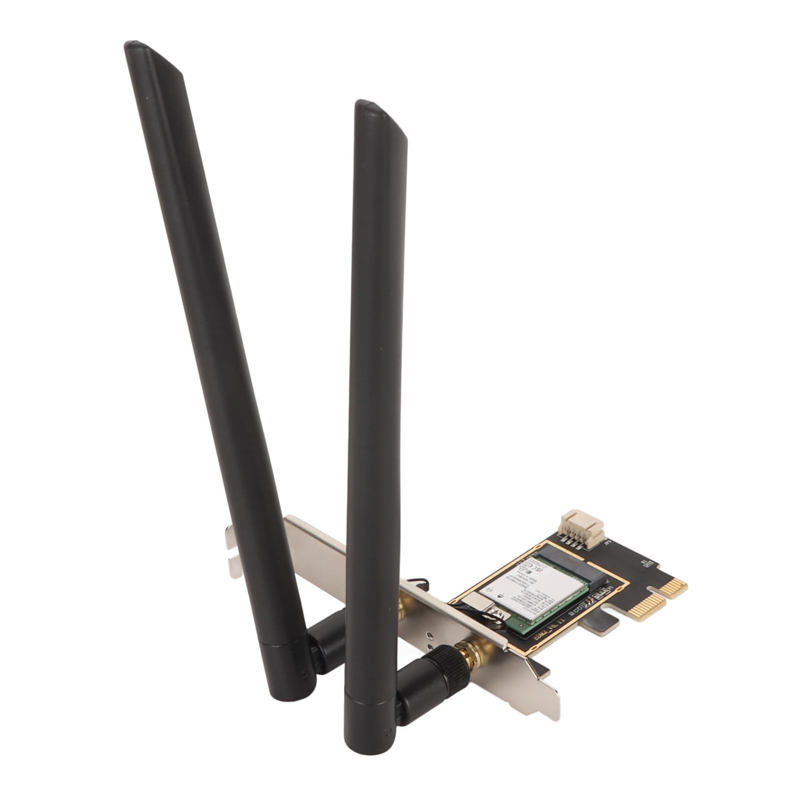 BE200NGW PCIe WiFi Card, Tri-Band PC WiFi 7 Card, Bluetooth 8774Mbp Scheda Adattatore di Rete Wireless per 10 11, per Linux