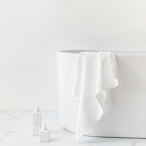 Miniatura 6 de Toalla de baño desechable, toallas de ducha grandes, paquete portátil para viajes, hotel, viajes, campamento. Toallas de cuerpo de lujo suaves y