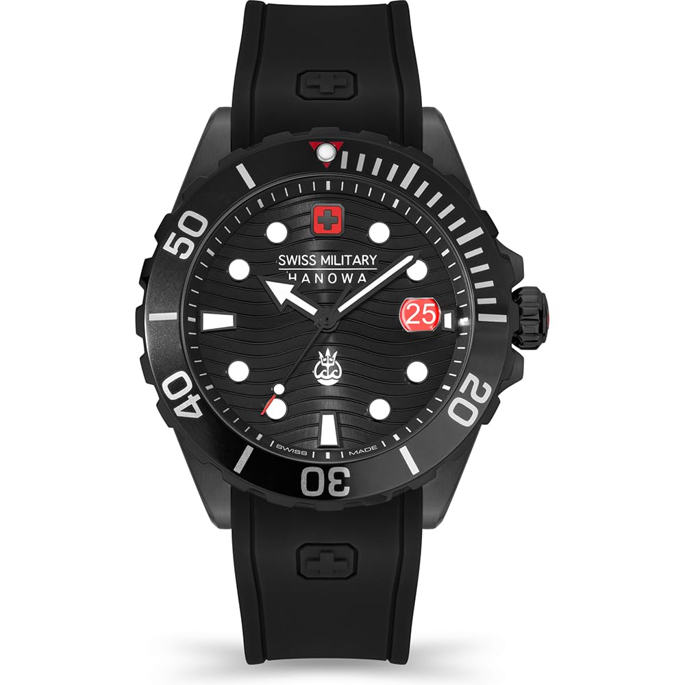 SWISS MILITARY HANOWA Analog Black Dial Mens Watch-SMWGN2200330 (B0BXLZ8SZW) Amazon Price History, Amazon Price Tracker
