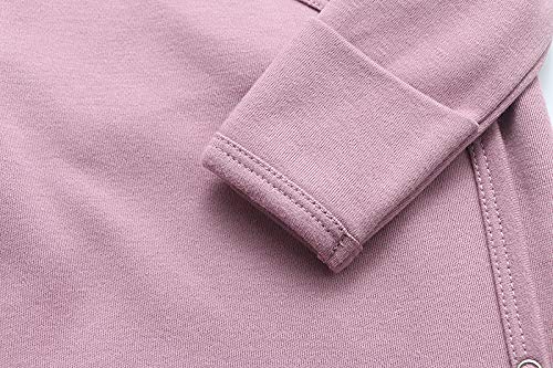 Image of O2 BABY 100% Organic Cotton Kimono Gown with Mittens & Fold-Over Pouch