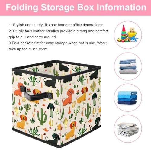 Boîte de rangement teckel pour optimiser les petits espaces et trier le linge