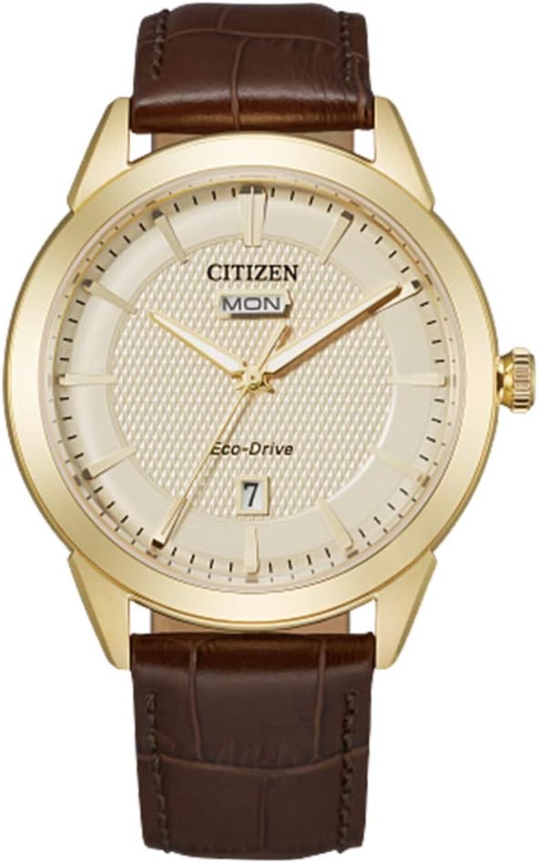 Citizen Men’s Eco-Drive Corso Leather Strap Watch | 40mm | AW0092-07Q