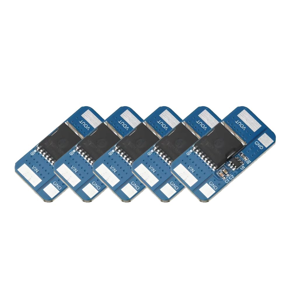 Aundhegrtt As Shown Ideal Diode Backflow Prevention Module 5 Pieces Diy Rectifier 5-30V 10A Ideal Diode Module Electronic Kit