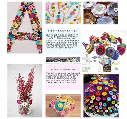 Tiny Button,500Pcs Micro Button 6Mm Resin Button For Dolls Clothing Sewing Accessories #TOP4