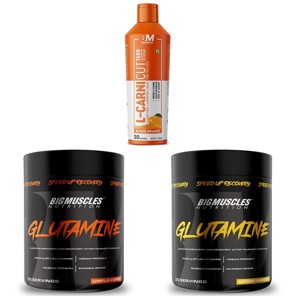 Buy Bigmuscles tion LCarnicut Liquid LCarnitine With B & Glutamine