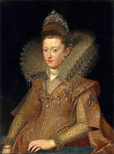 Pinturas murales Margherita Gonzaga de Pourbus para decoración de pared en lienzo 60x90cm