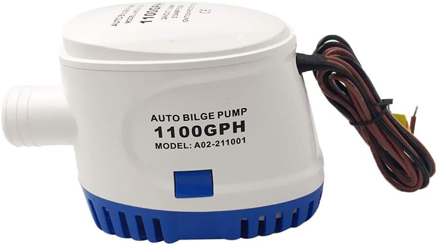 Automatic Bilge Submersible Pumps 24V Dc All-In-One For Marine Bilge Pump For Boat Auto Yacht Rv