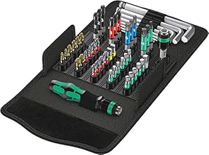 Wera – Wera 05057460001 Werkzeug-Set, Kraftform Kompakt 100, 52-tei