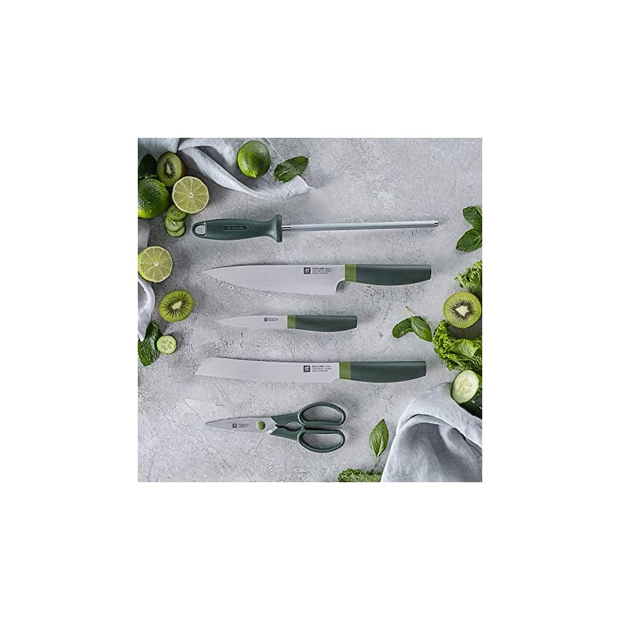 ZWILLING-Now-S-Knife-Block-Set-8-pc-Lime-Green ZWILLING Now S Knife Block Set, 8-pc, Lime Green