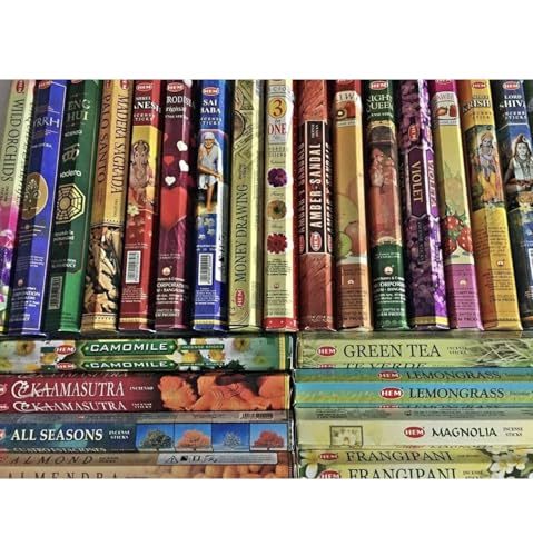 Flute Incense Sticks Various Fragrances 12 Packs...