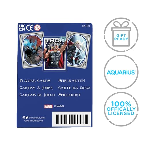 AQUARIUS - Marvel Thor Naipes Póker miniatura 7