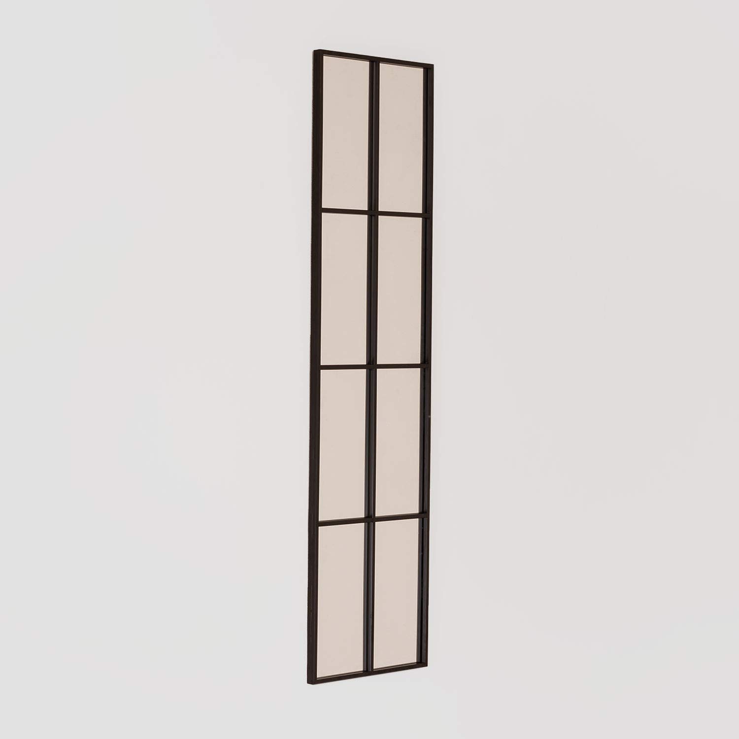 SKLUM Espejo de Pared en Metal Efecto Ventana (40x130 cm) Rania