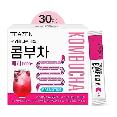 TEAZEN Berry Kombucha Tea Mix Cover