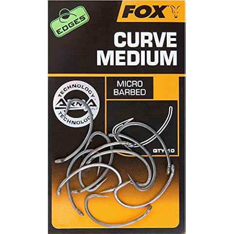 Fox Edges Armapoint Curve Shank Medium Hooks Cover