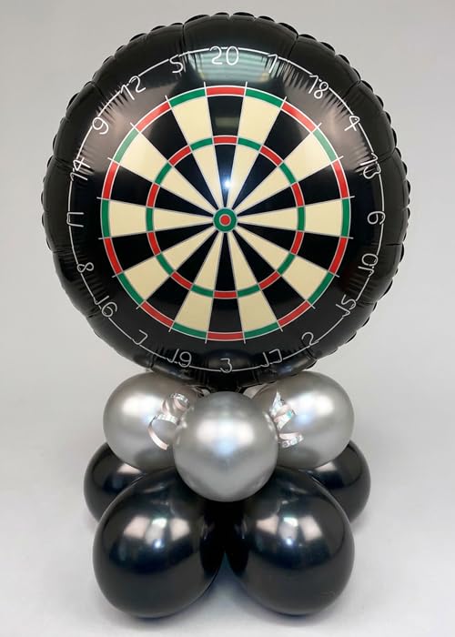Inflated Dart Board Table Centrepiece Decoration Gift 50cm, Darts Party