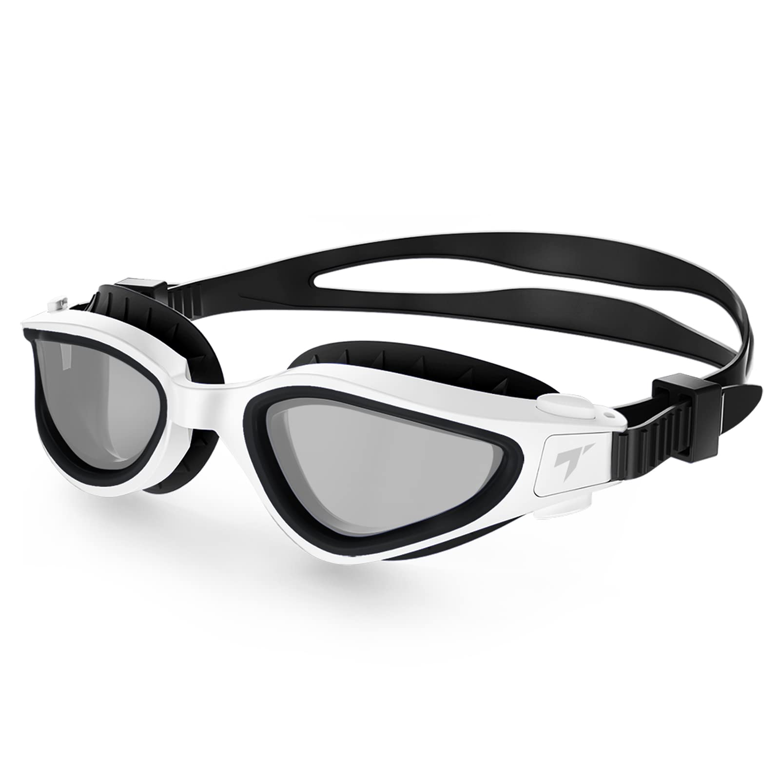 TOBASwimming Goggles, Polarized Anti-Fog Lens UV Protection Leakproof Swim Goggles for Men, Women, Adults