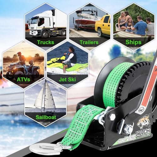Linkloos HTW01BO-1600X Boat Winches For Trailers thumb #6