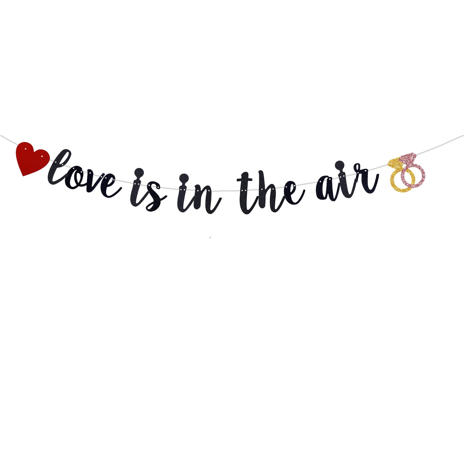 Avezano Brautparty-Banner „Nothing Fancy Just Love“ – 1,8x1,1 M, Salbeigrün, Für Hochzeitsdusche & Fotohintergrund