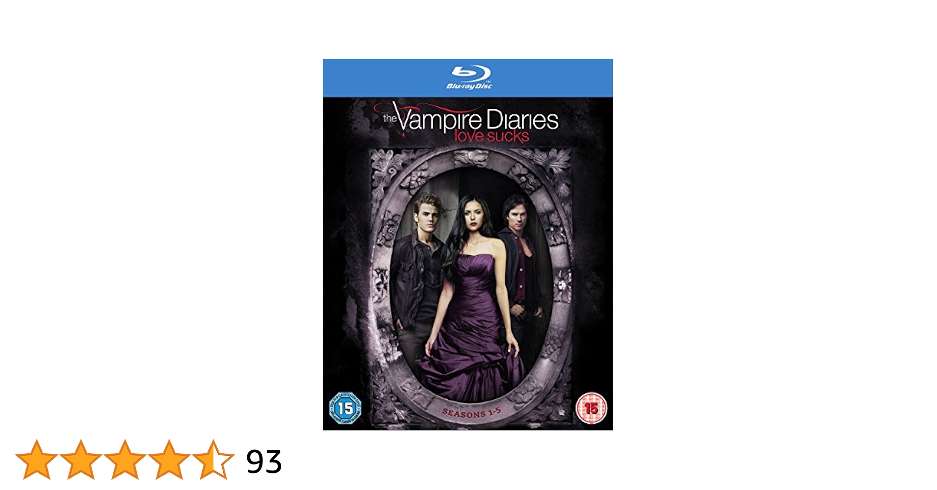 Amazon.co.jp: The Vampire Diaries - Season 1-5
