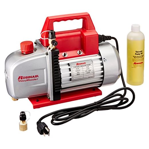 Robinair (15300) VacuMaster Economy Vacuum Pump - 2-Stage, 3 CFM