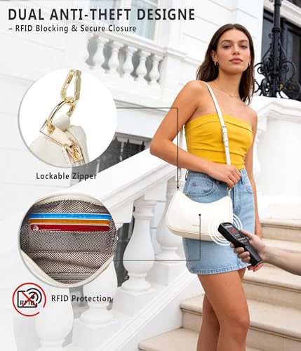 MIVELOYA Crescent Anti-Theft Crossbody Purse