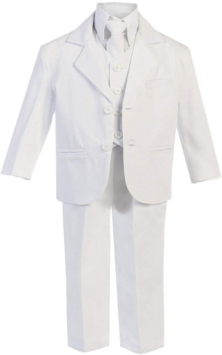 Boys Suits White - Boys First Communion Suit, Kids Suit(Size 10H)