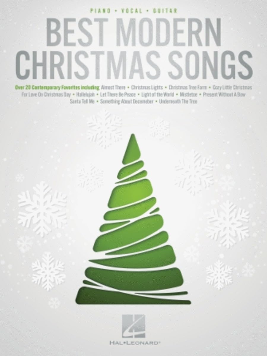 Best Modern Christmas Songs.: Piano- Vocal-guitar