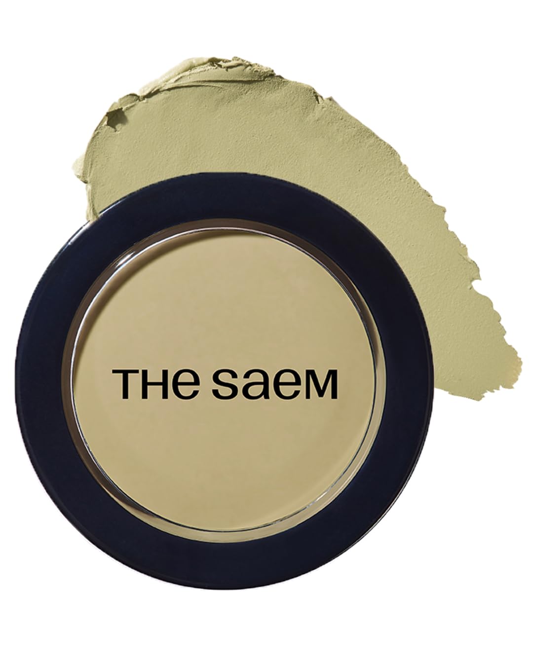 THESAEM Cover Perfection Pot Concealer 0 14oz - Green Beige Color Corrector for Redness Blemishes - Single Pot