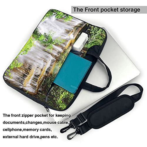 Maletín Tote para portátil con diseño Waterfall 15.6 pulgadas miniatura 4