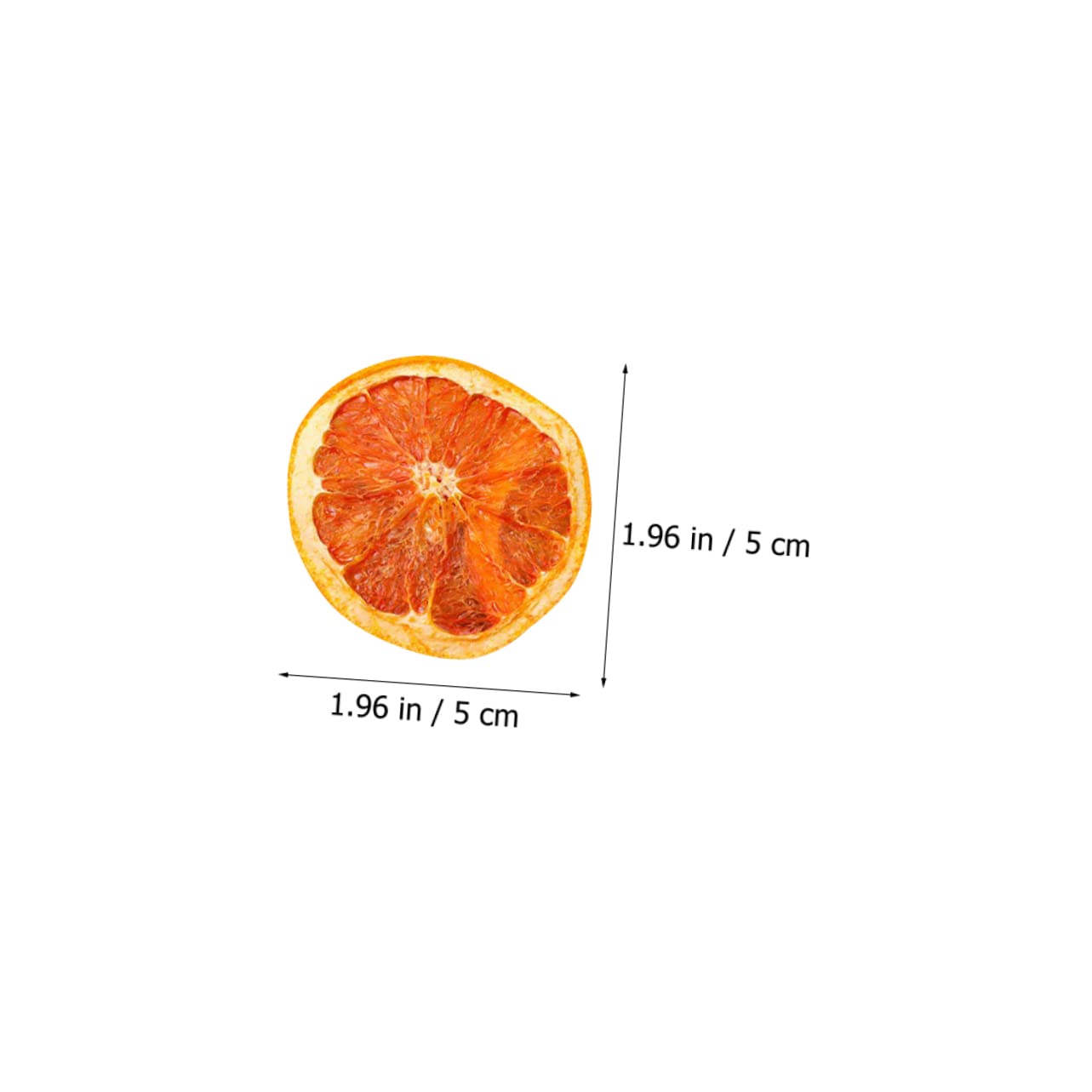 2stücke Deko Orange Und Zitrusfrüchte Getrocknete Fruchtscheiben Für Cake Decoration Vielseitig Einsetzbar Für Feste Wreaths Und Tischdekoration Weihnachtsdeko
